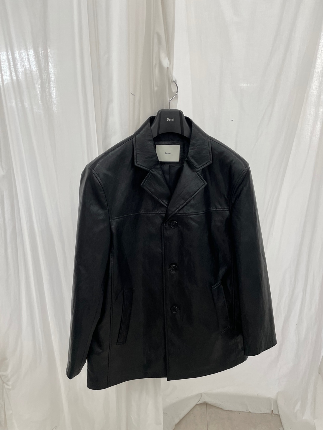 Leather Half Coat
