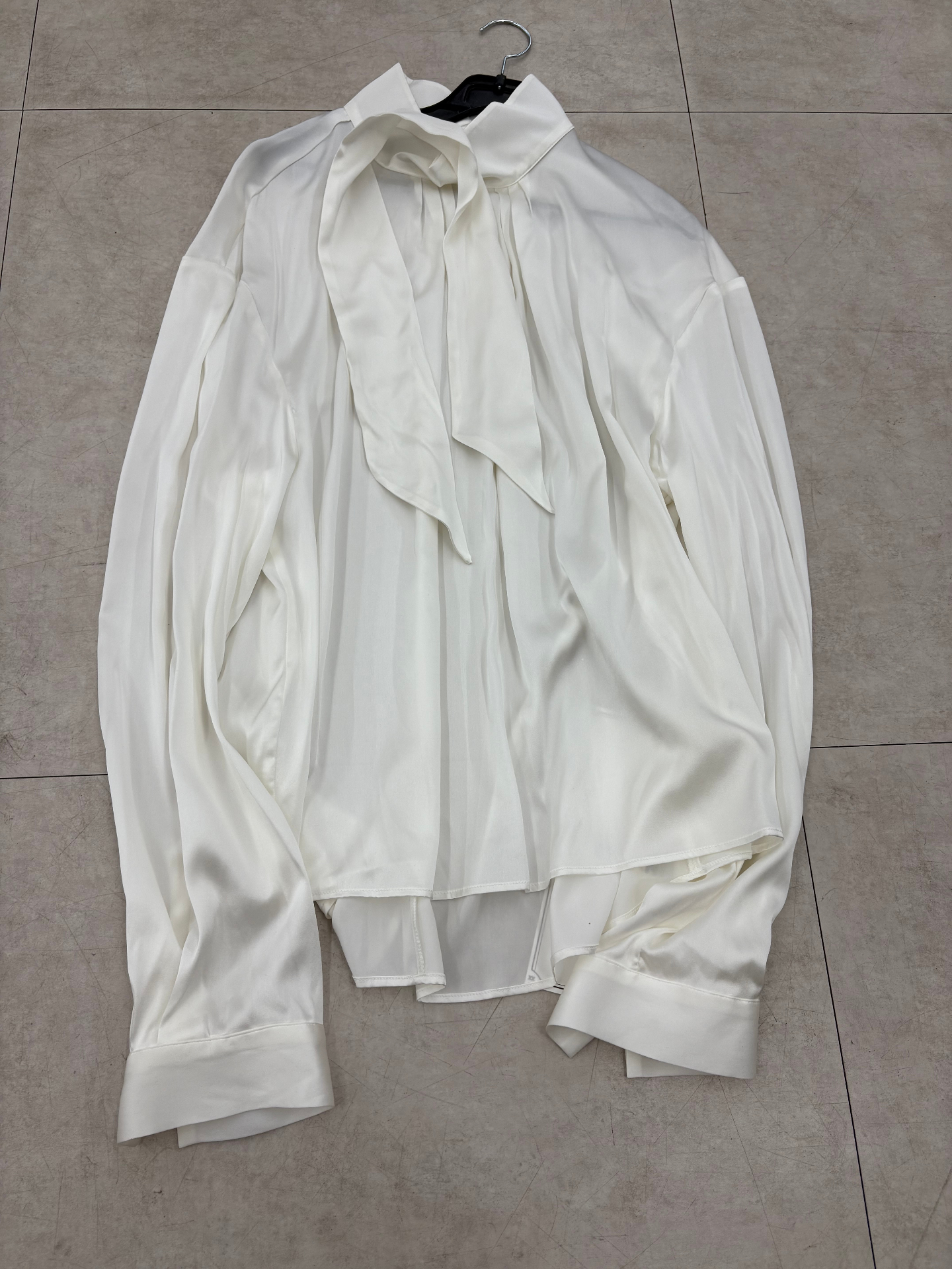Silk Bow Blouse